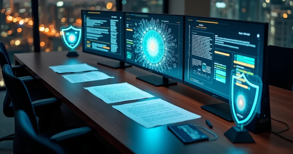 Fluxo digital de revisão de contratos jurídicos com inteligência artificial